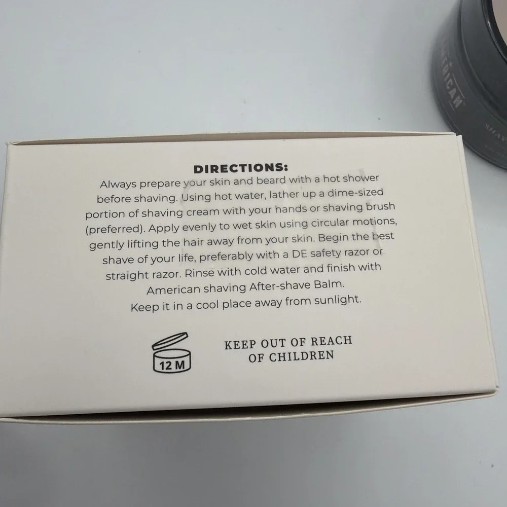American Shaving Co. sealed container